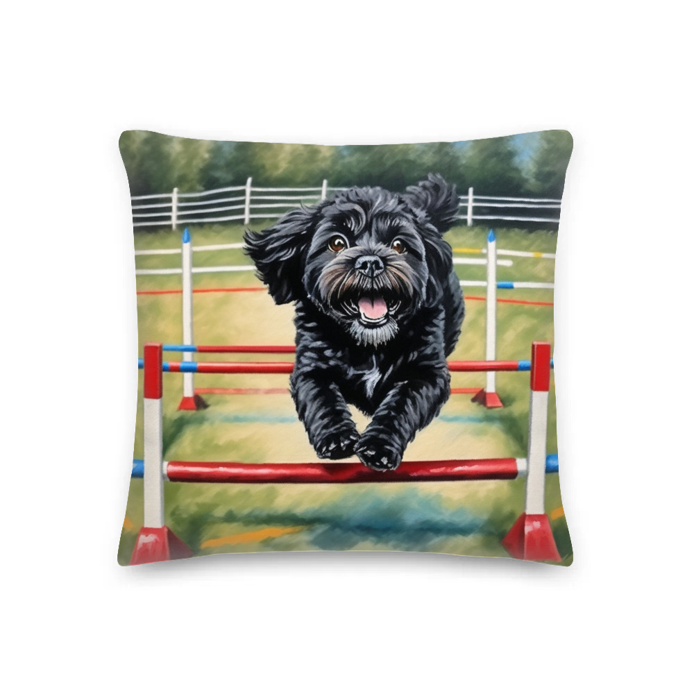 PugMug Custom Lily Premium Pillow