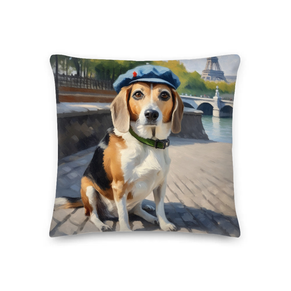 PugMug Custom Munchkin Premium Pillow