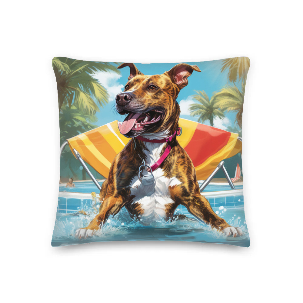 PugMug Custom Tony Hawk Premium Pillow