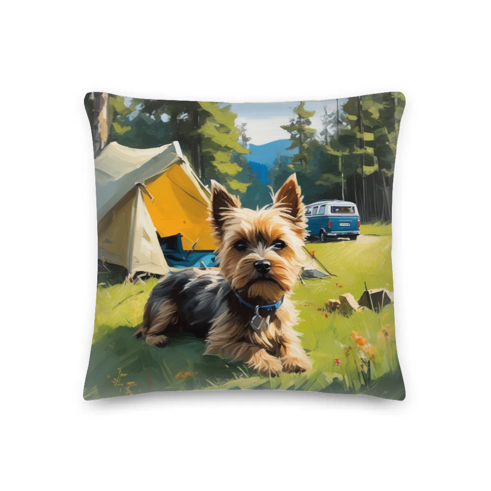 PugMug Custom Cairn Terrier Premium Pillow