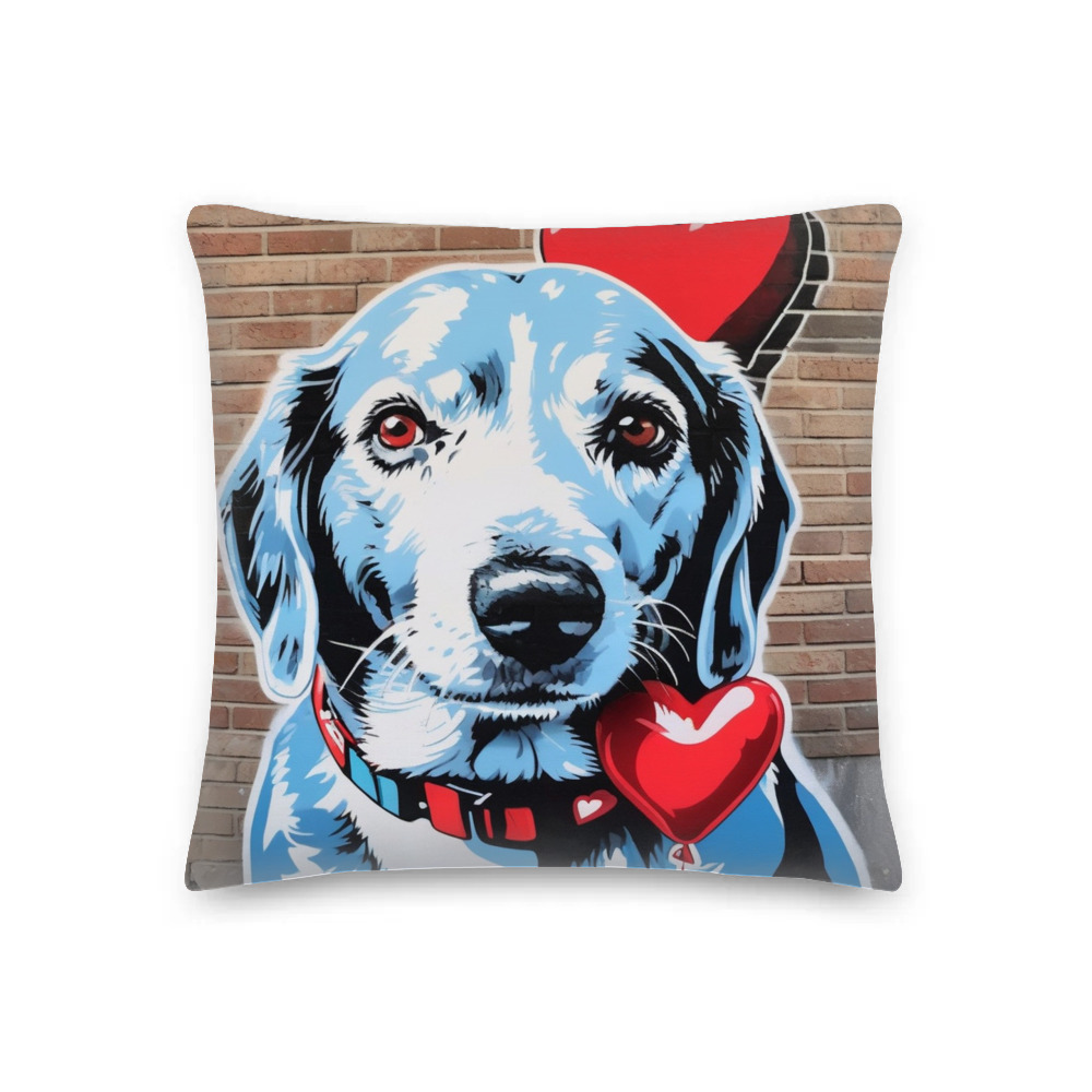 PugMug Custom Munchkin Premium Pillow