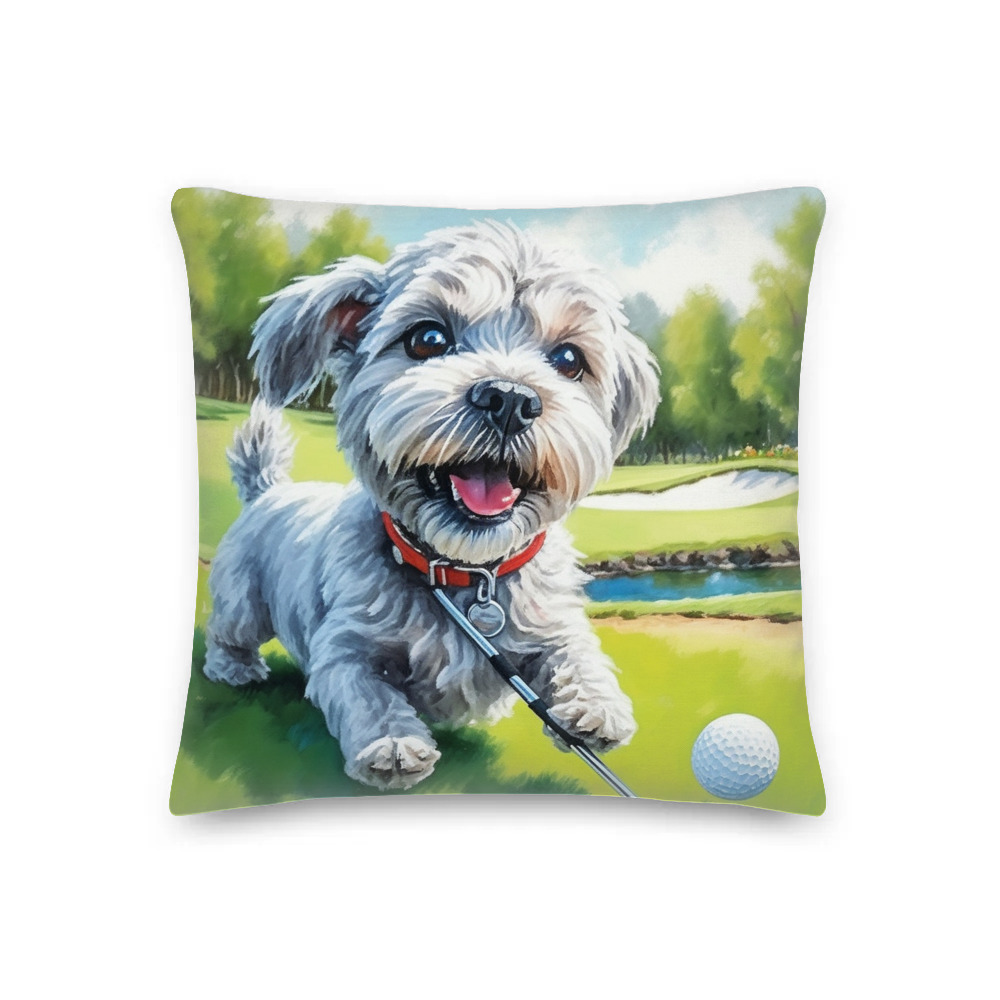 PugMug Custom Lily Premium Pillow