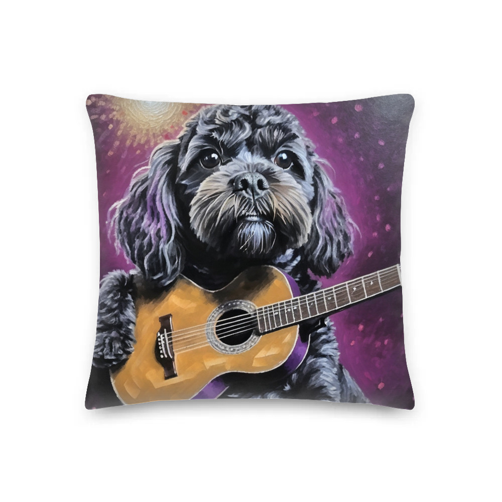 PugMug Custom Lily Premium Pillow