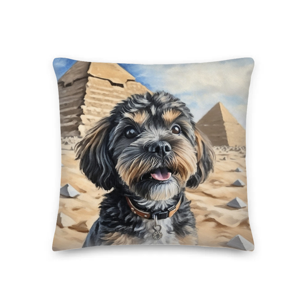 PugMug Custom Lily Premium Pillow