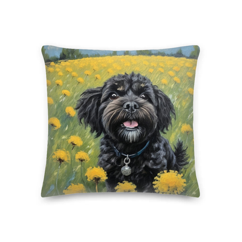 PugMug Custom Lily Premium Pillow