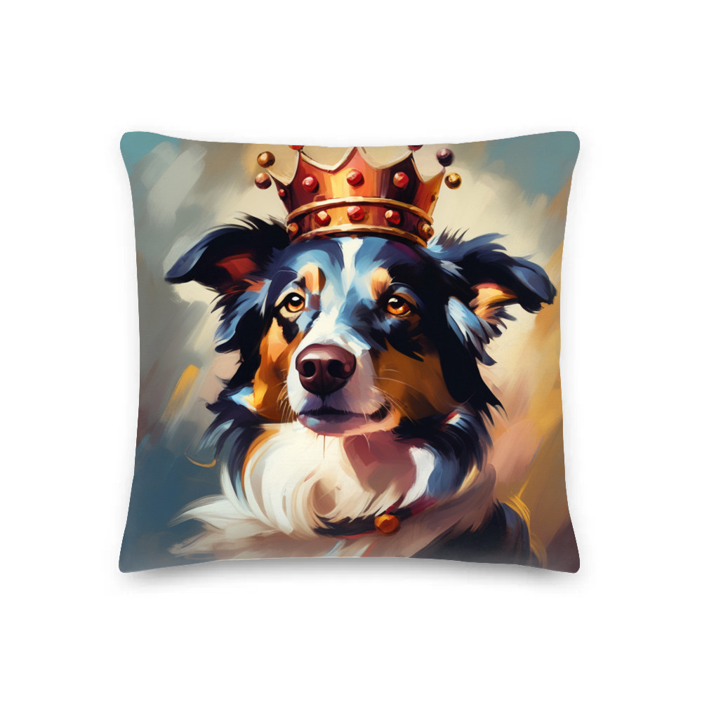 PugMug Custom Border Collie Premium Pillow