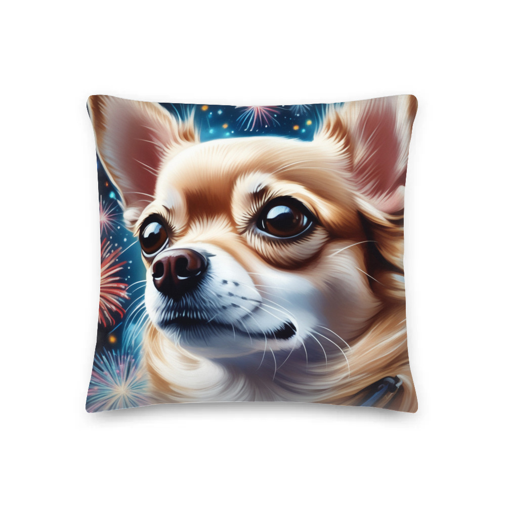 PugMug Custom Pet Premium Pillow