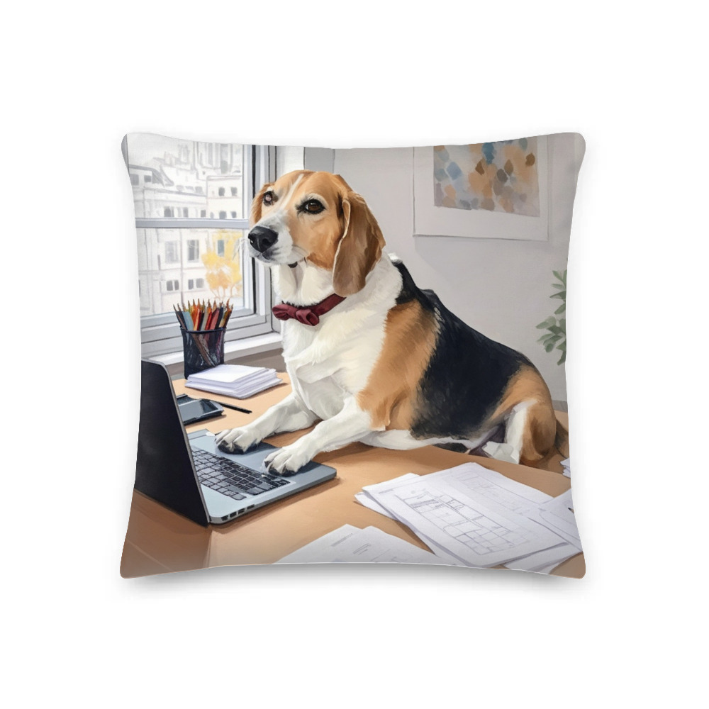 PugMug Custom Munchkin Premium Pillow