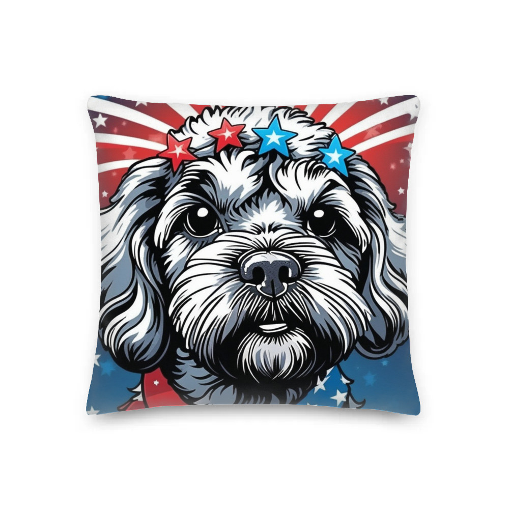 PugMug Custom Lily Premium Pillow