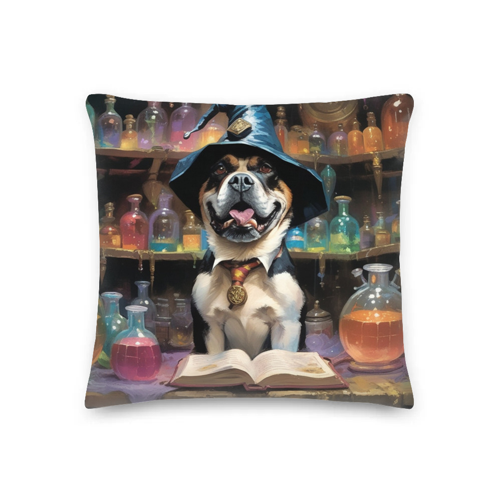 PugMug Custom McHenry Premium Pillow