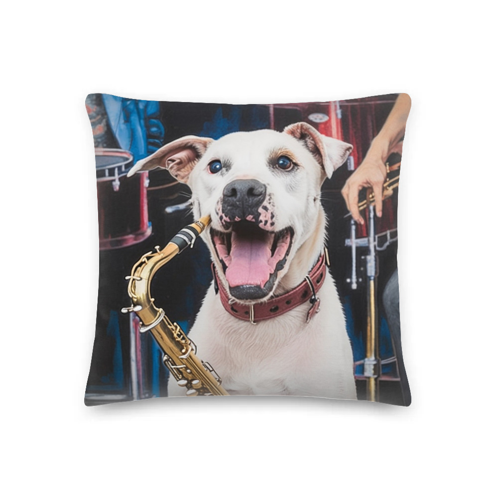 PugMug Custom Melody Premium Pillow