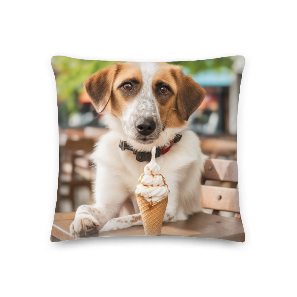 PugMug Custom Hazim Premium Pillow