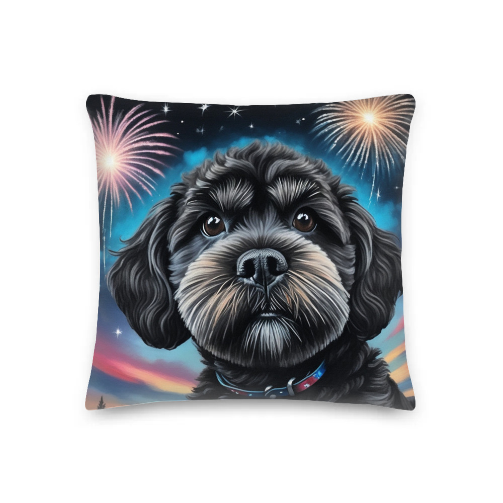 PugMug Custom Lily Premium Pillow