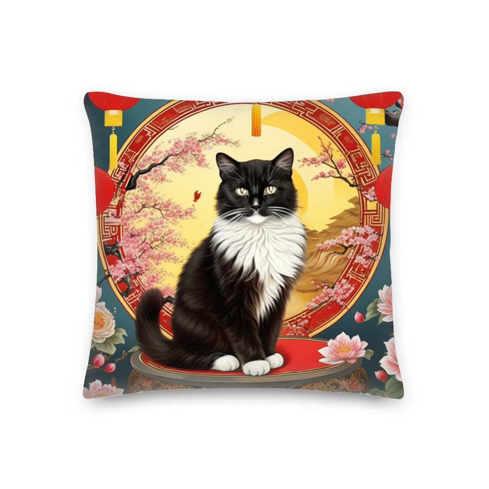 PugMug Custom Peerie Premium Pillow