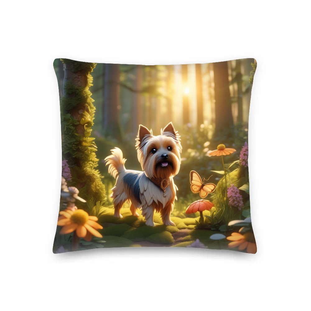 PugMug Custom Cairn Terrier Premium Pillow