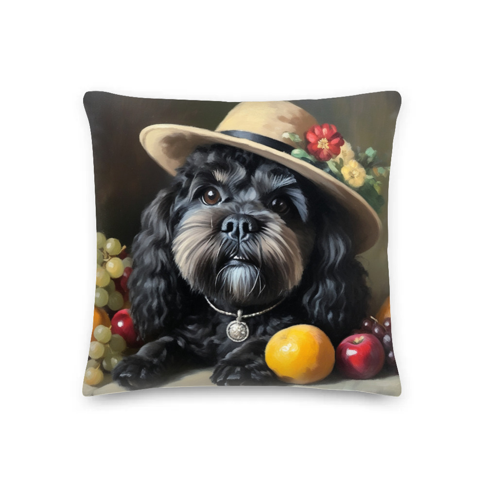 PugMug Custom Lily Premium Pillow