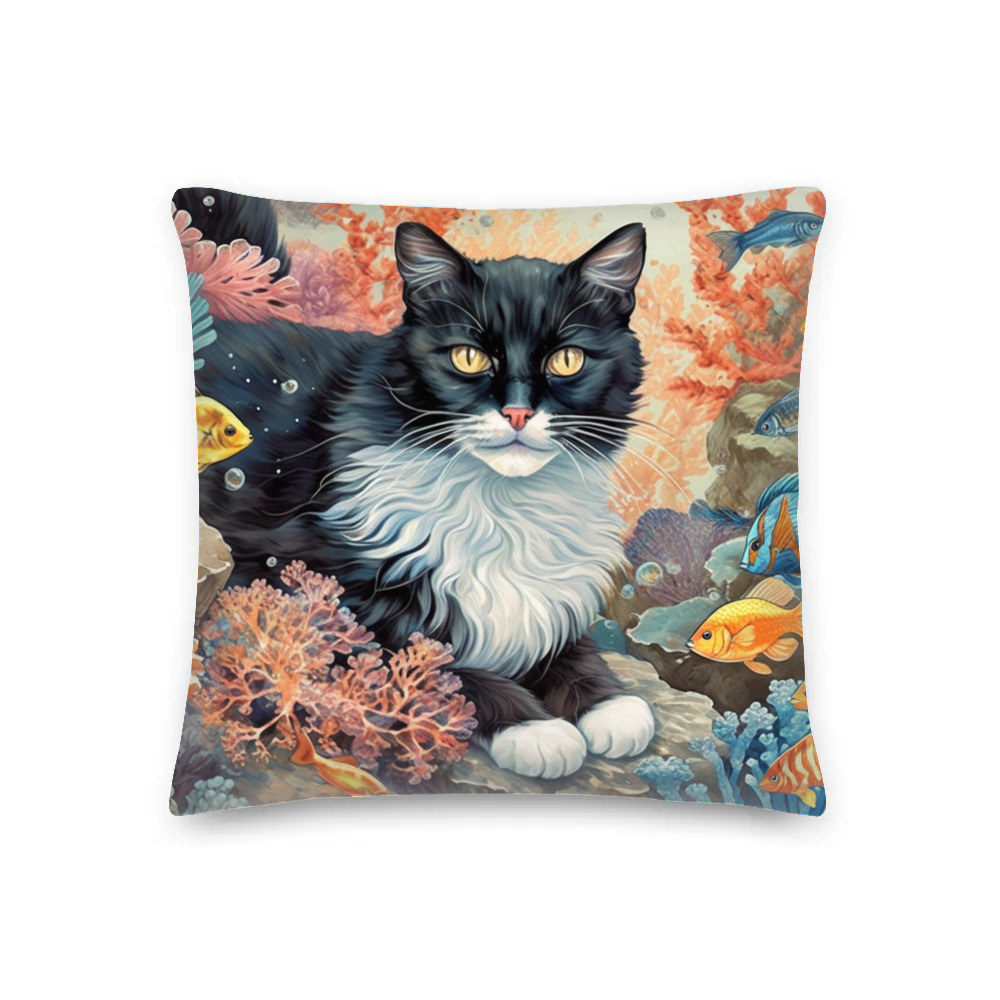 PugMug Custom Peerie Premium Pillow