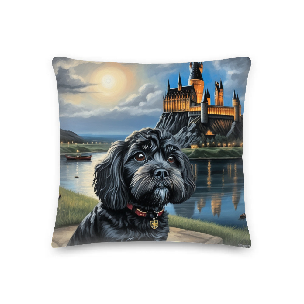 PugMug Custom Lily Premium Pillow