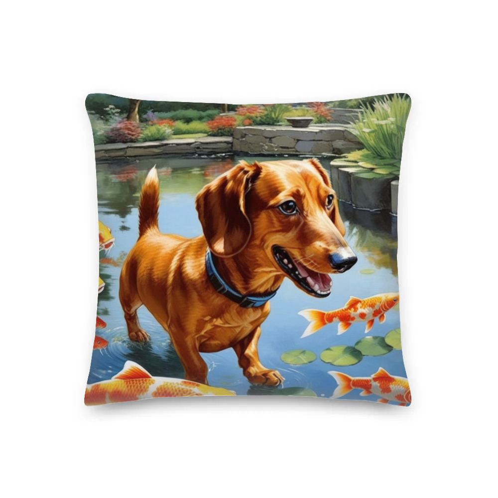 PugMug Custom Rex Premium Pillow