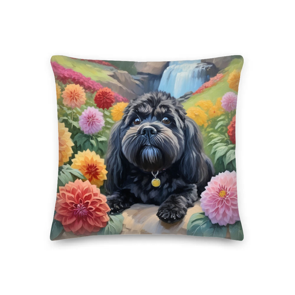 PugMug Custom Lily Premium Pillow