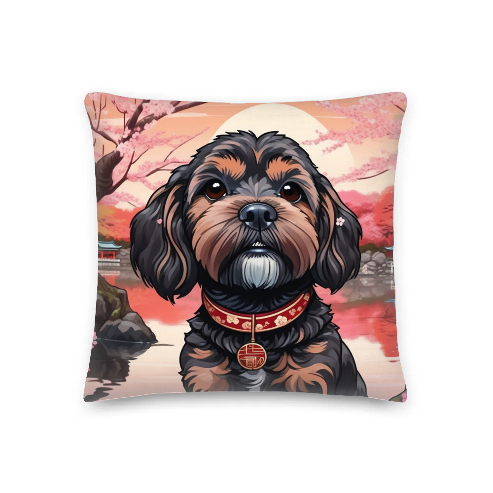 PugMug Custom Lily Premium Pillow