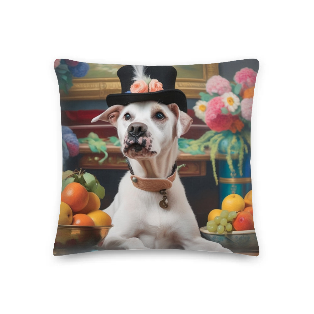 PugMug Custom Melody Premium Pillow