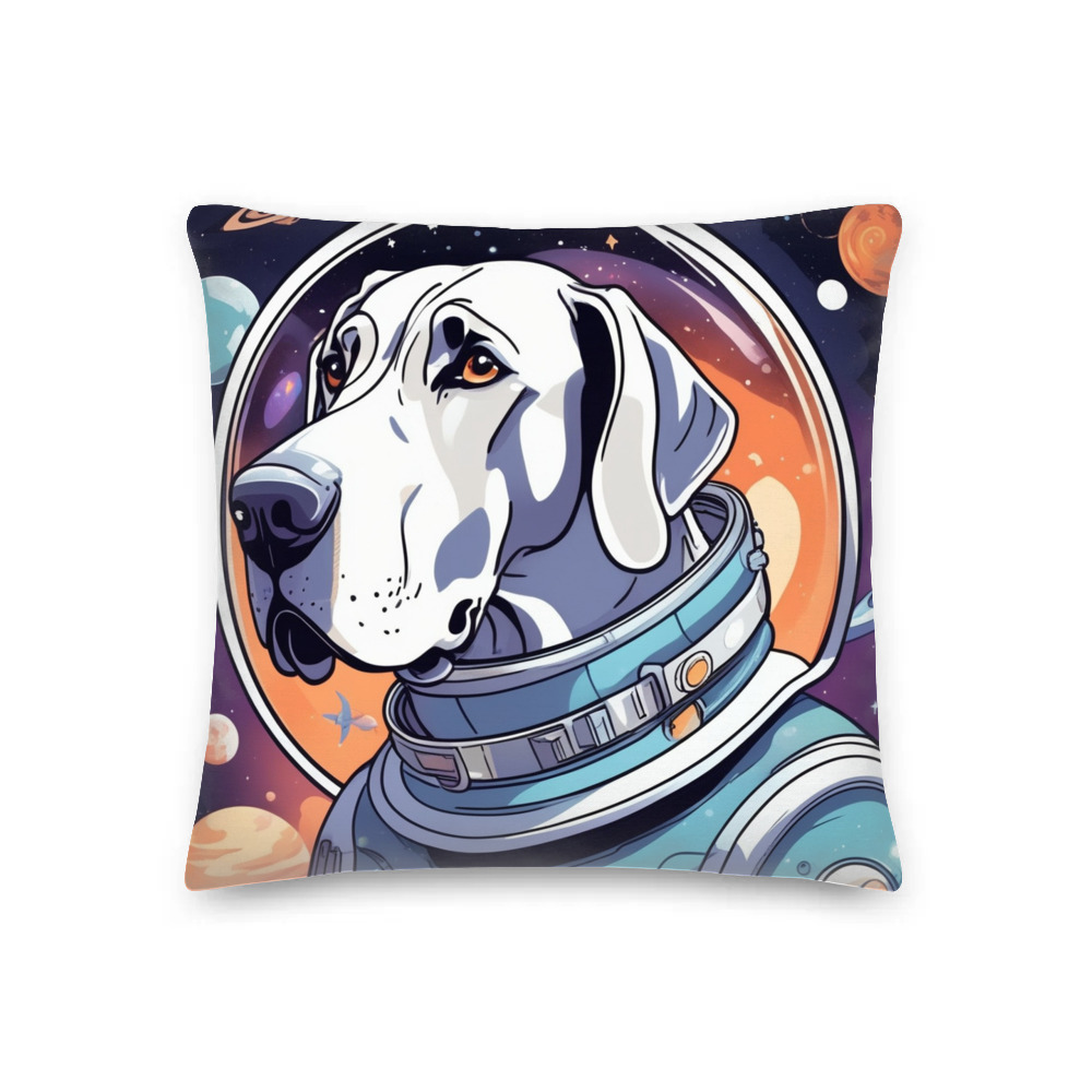 PugMug Custom Great Dane Premium Pillow