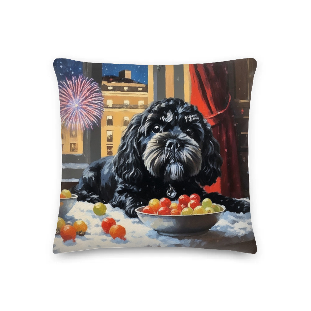 PugMug Custom Lily Premium Pillow