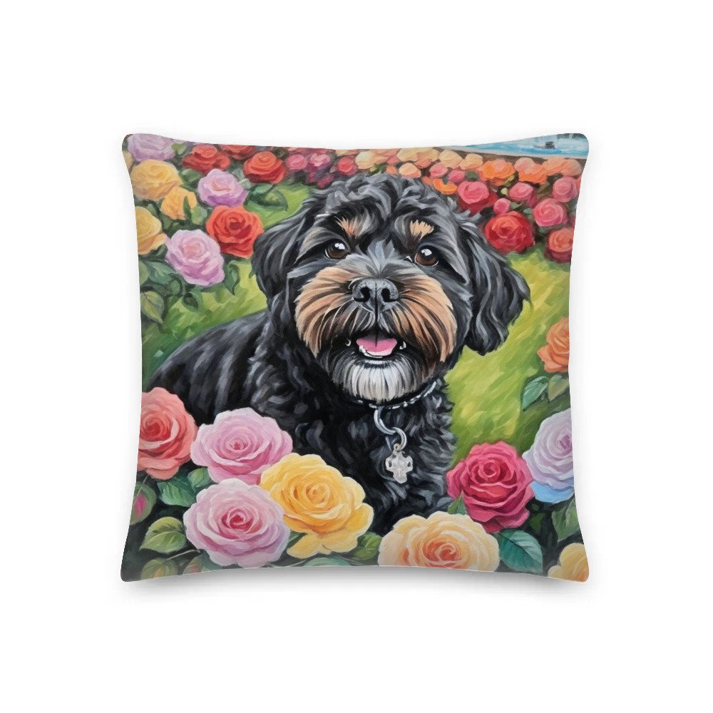 PugMug Custom Lily Premium Pillow