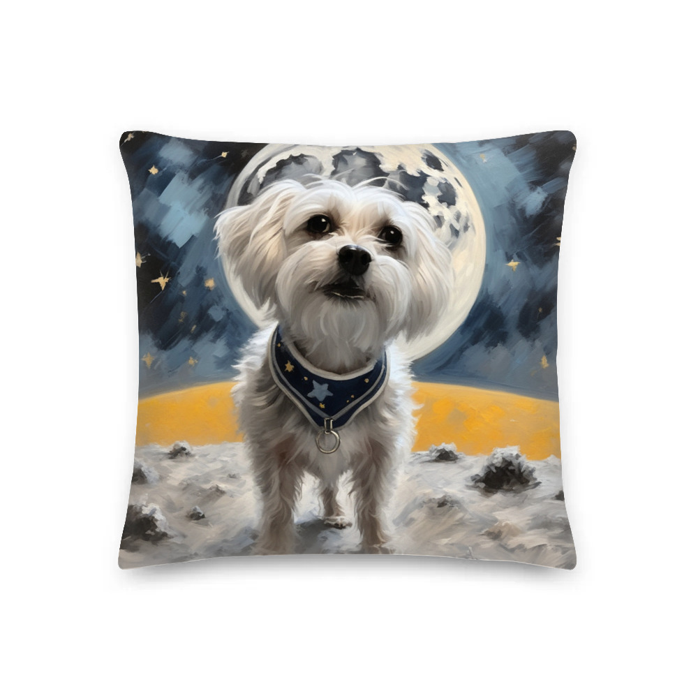 PugMug Custom Leo Premium Pillow