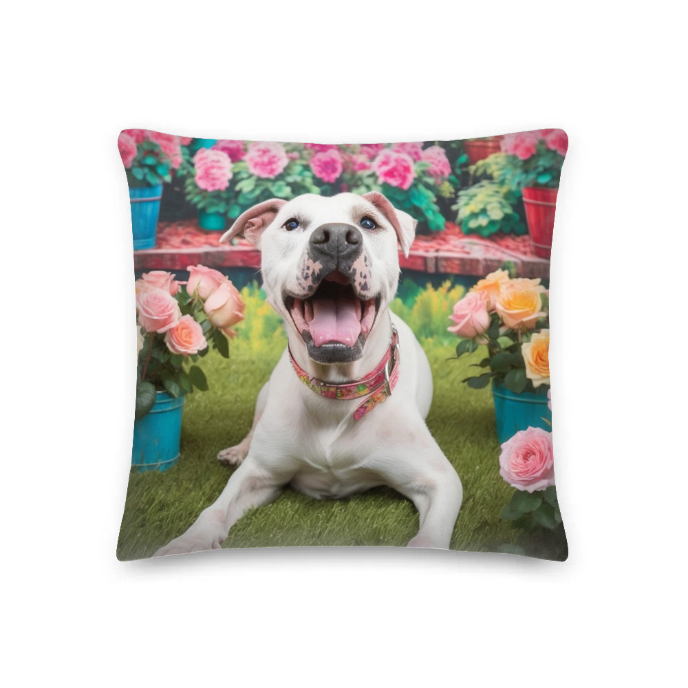 PugMug Custom Melody Premium Pillow