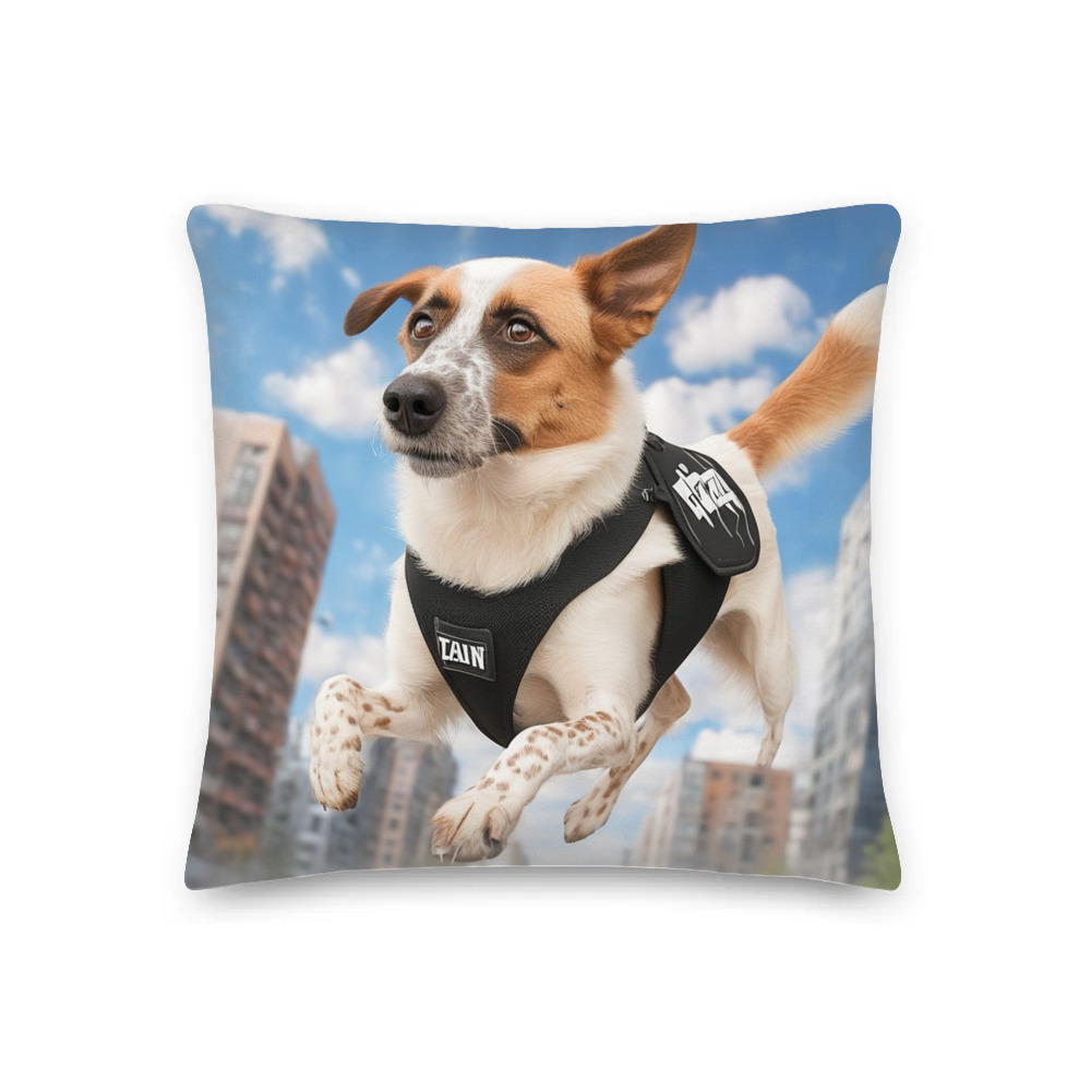 PugMug Custom Hazim Premium Pillow