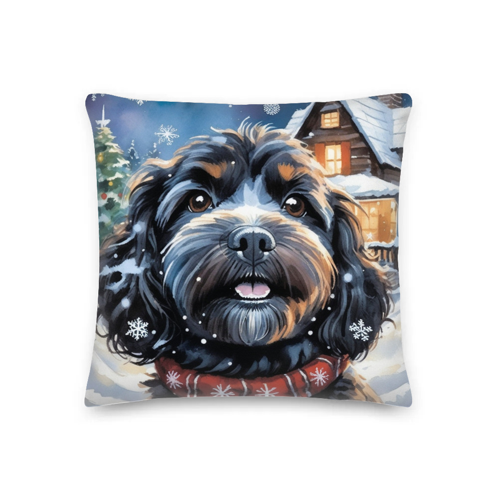 PugMug Custom Lily Premium Pillow