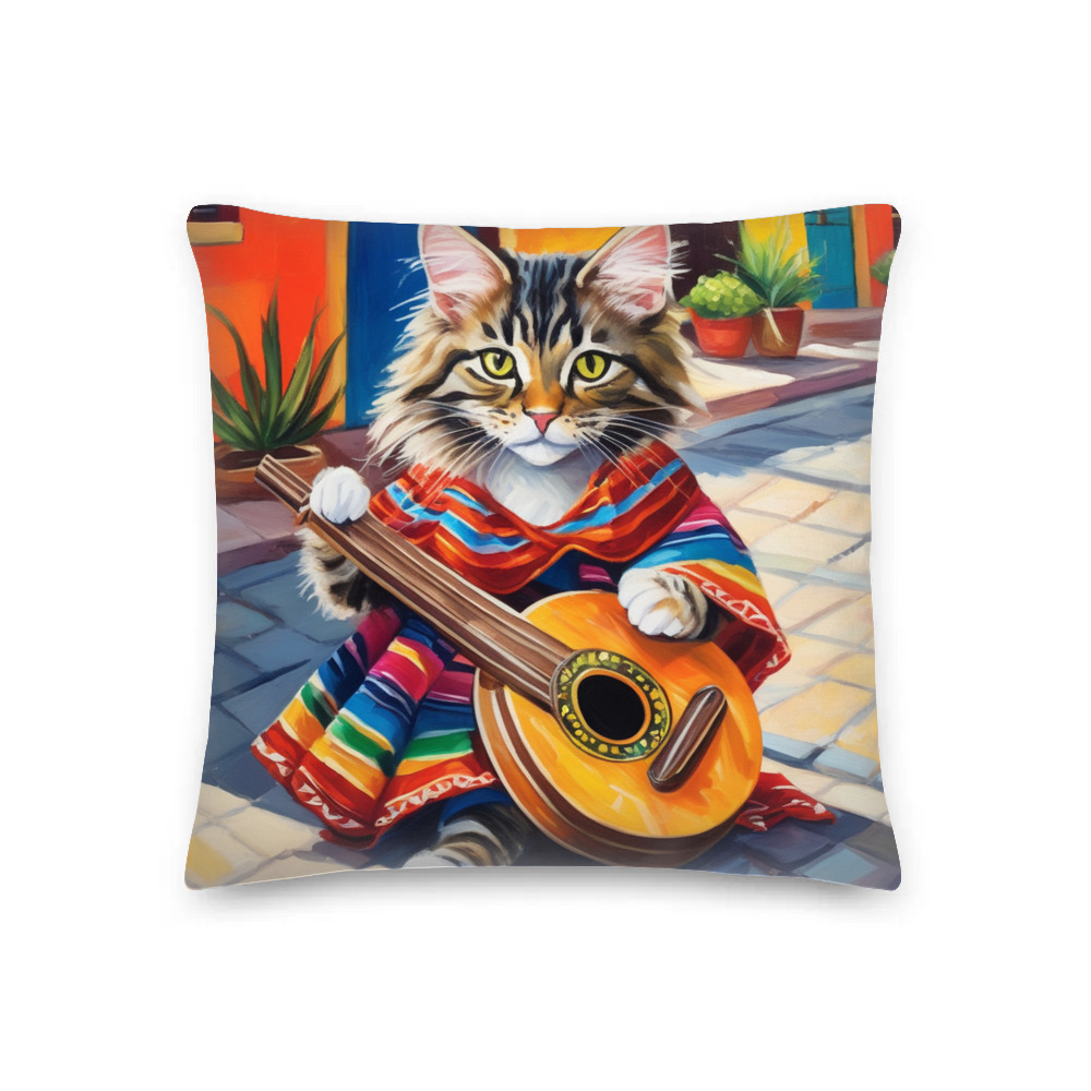 PugMug Custom Pet Premium Pillow