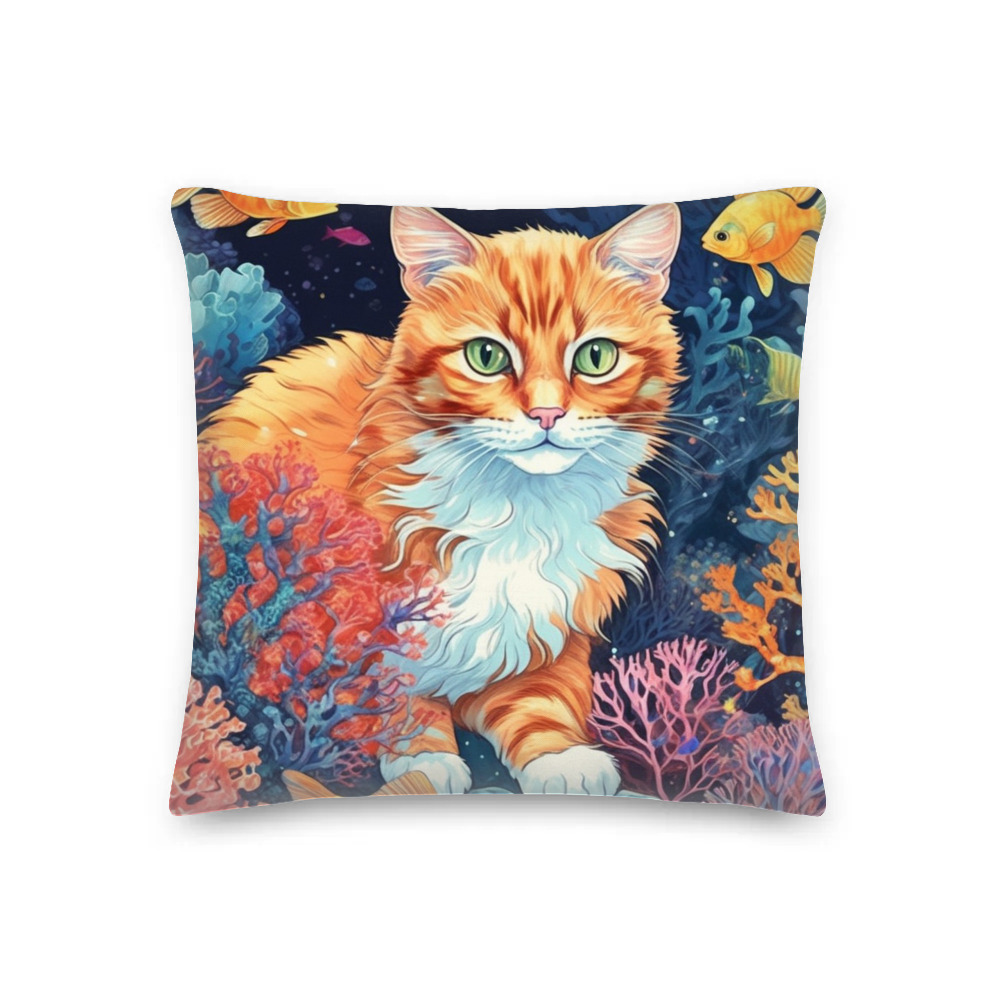 PugMug Custom Peerie Premium Pillow