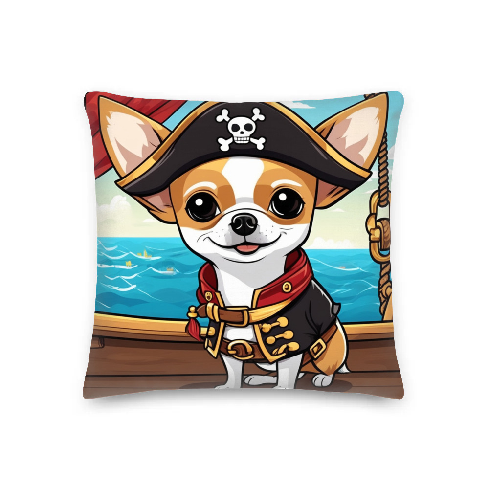PugMug Custom Chihuahua Premium Pillow