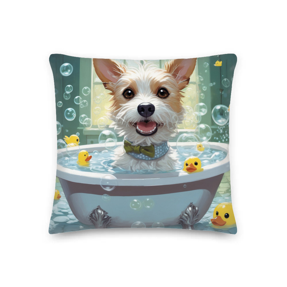 PugMug Custom Luna Premium Pillow