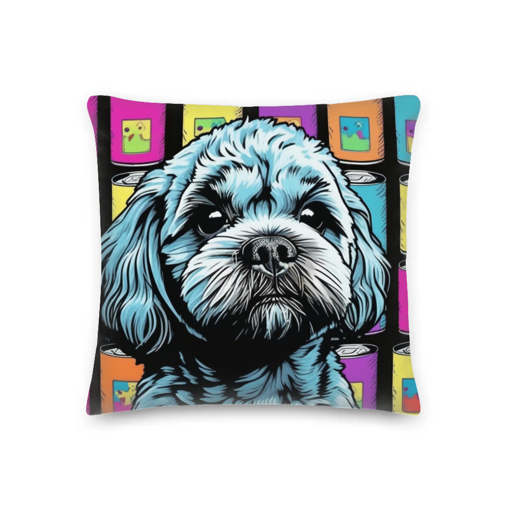 PugMug Custom Lily Premium Pillow