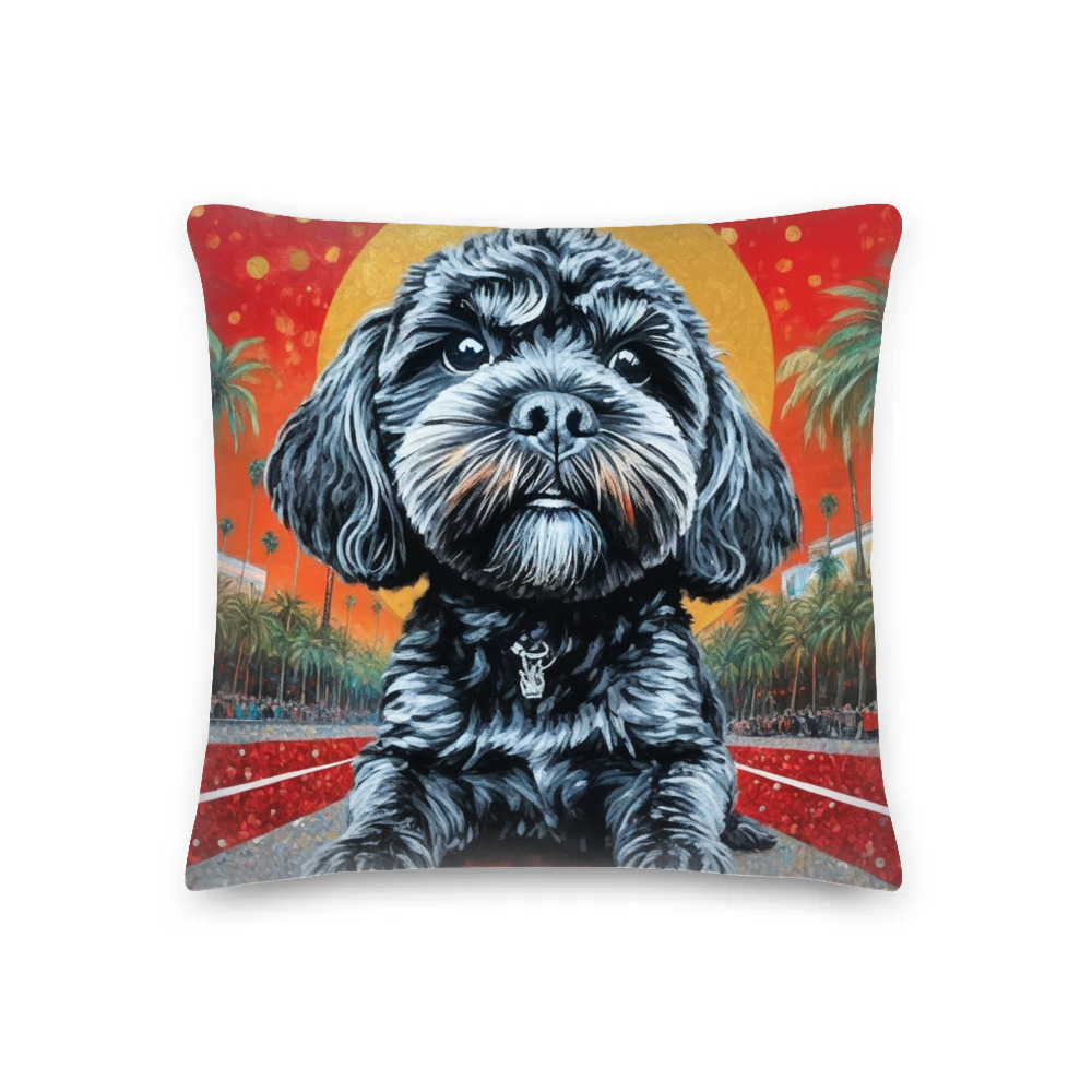 PugMug Custom Lily Premium Pillow