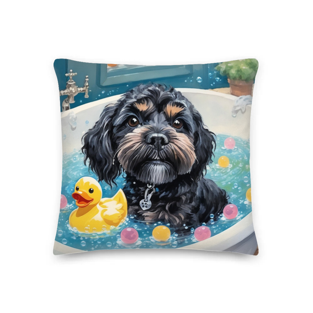 PugMug Custom Lily Premium Pillow