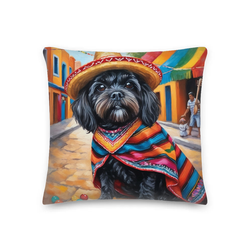 PugMug Custom Lily Premium Pillow