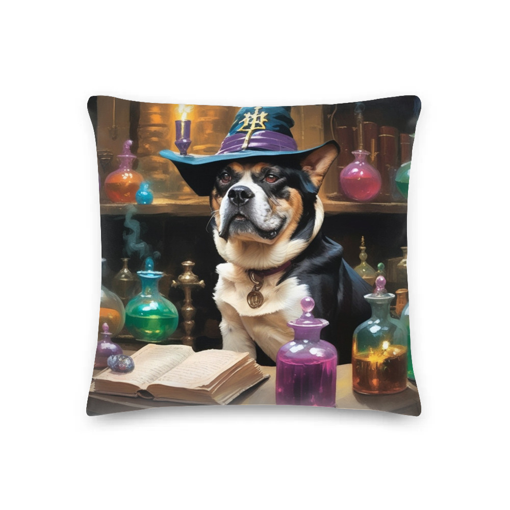 PugMug Custom McHenry Premium Pillow