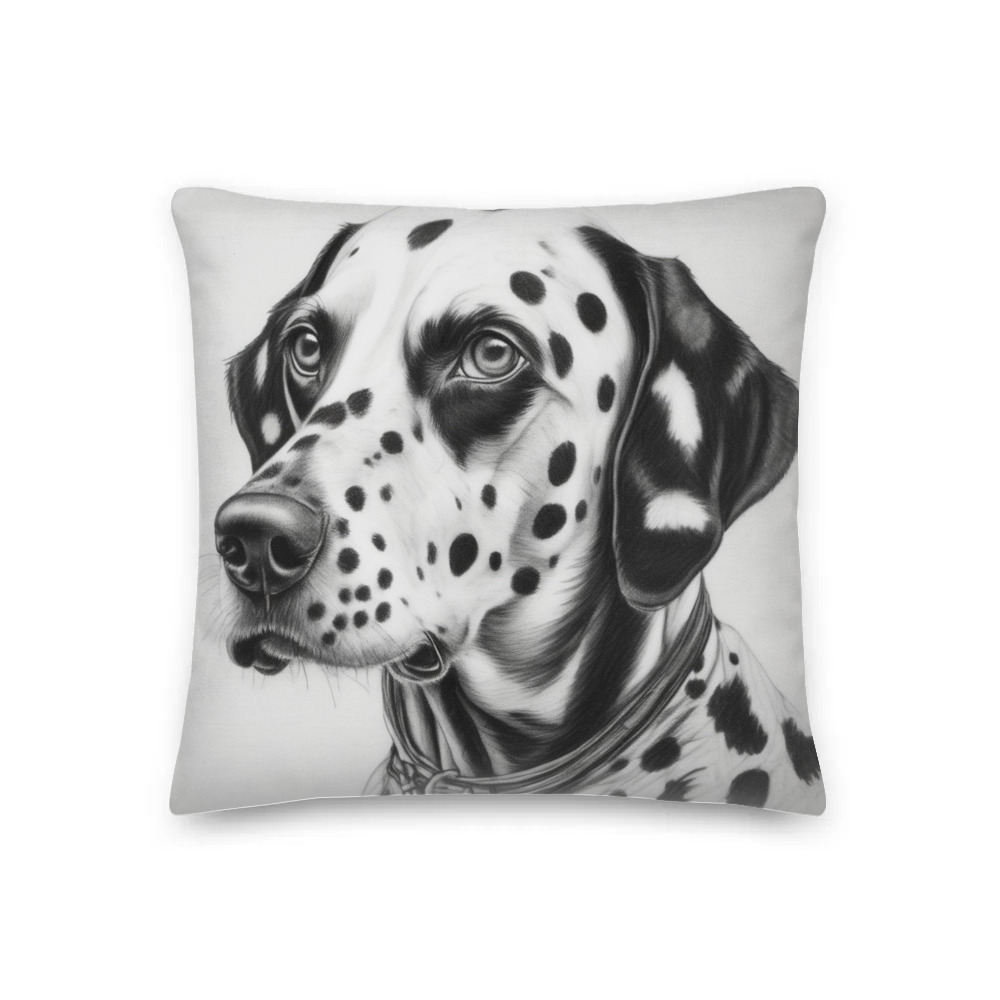 PugMug Custom Dalmatian Premium Pillow