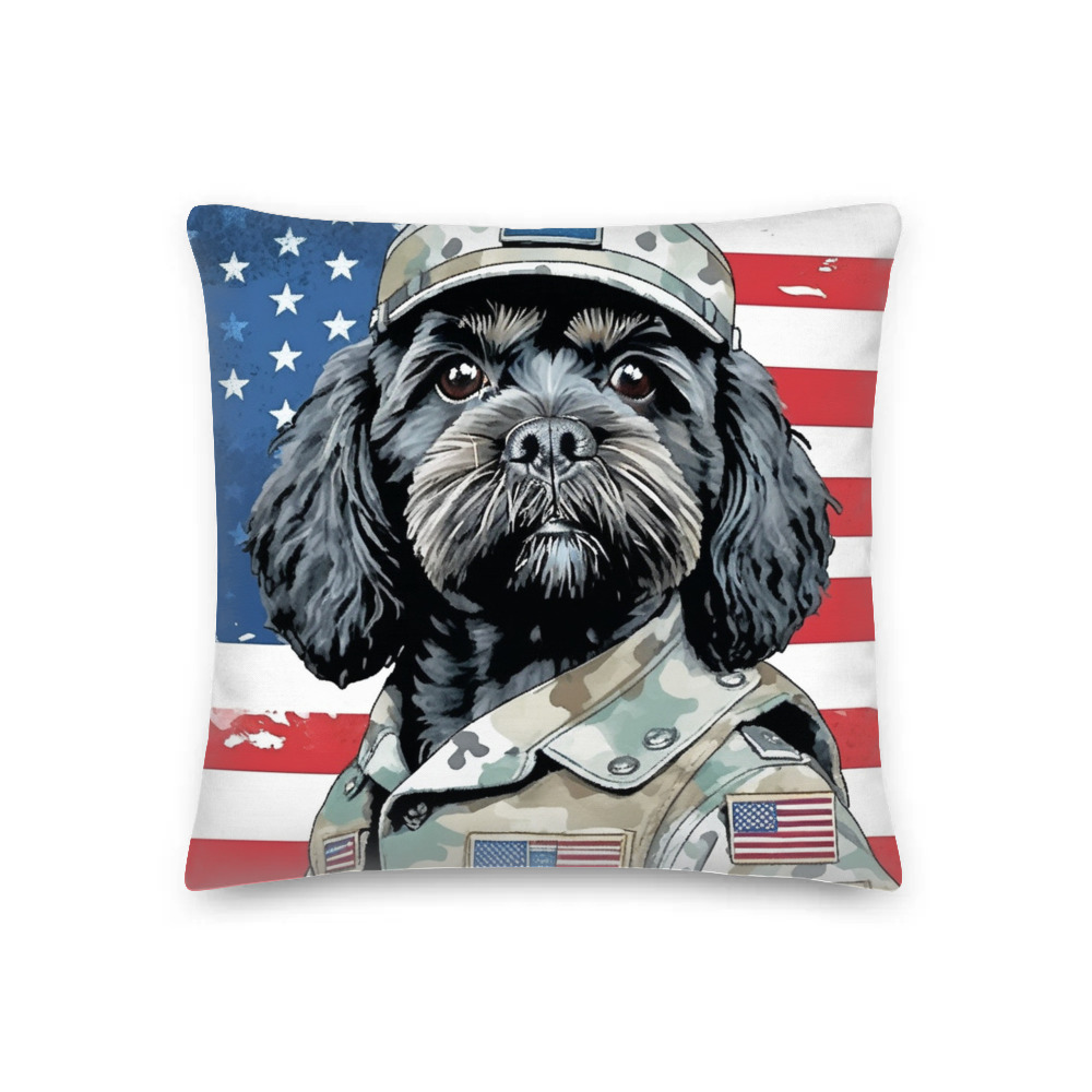 PugMug Custom Lily Premium Pillow