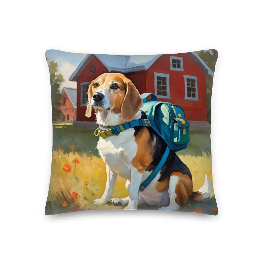 PugMug Custom Munchkin Premium Pillow