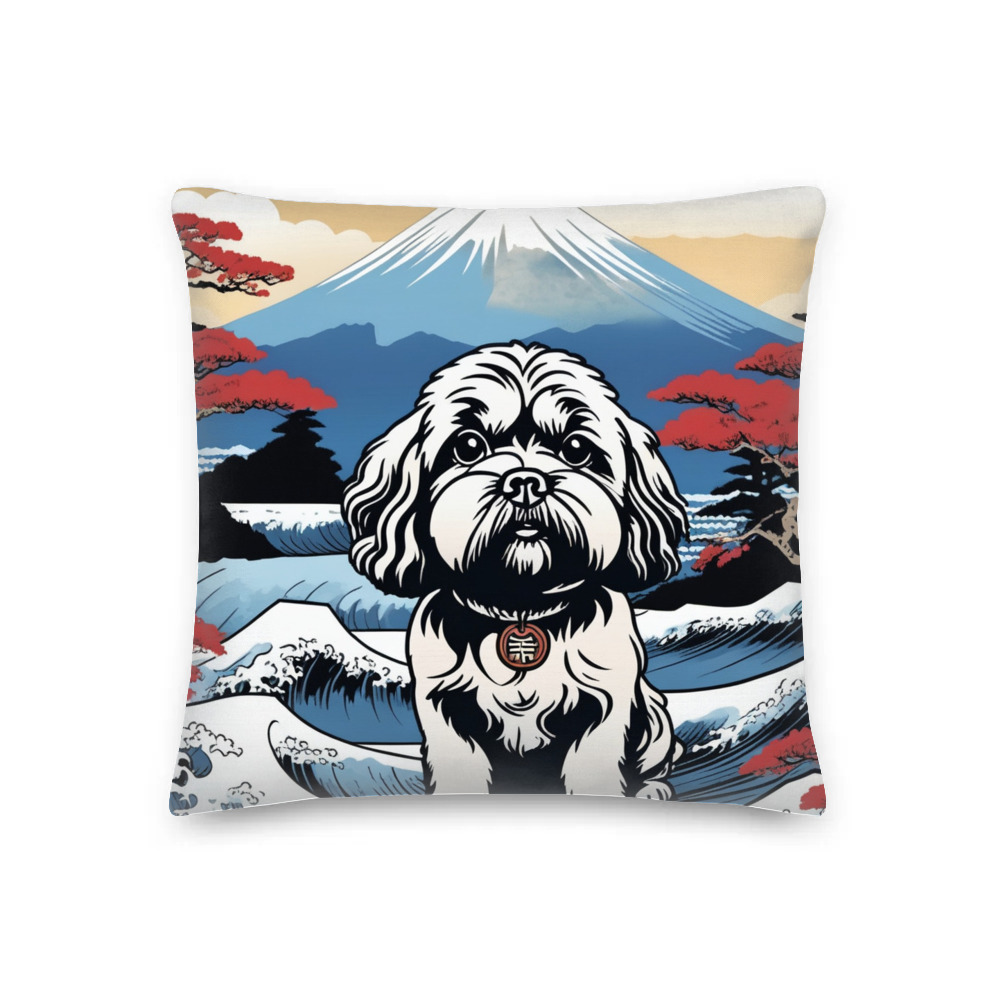 PugMug Custom Lily Premium Pillow
