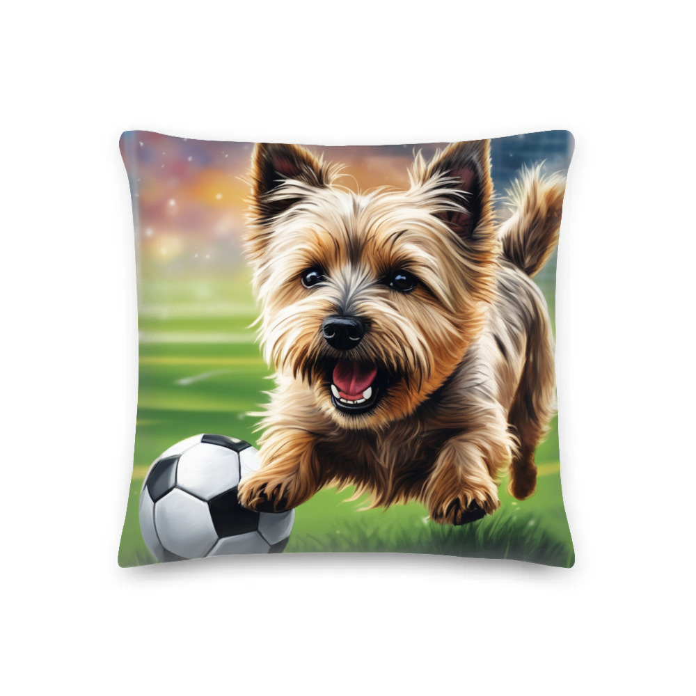 PugMug Custom Cairn Terrier Premium Pillow