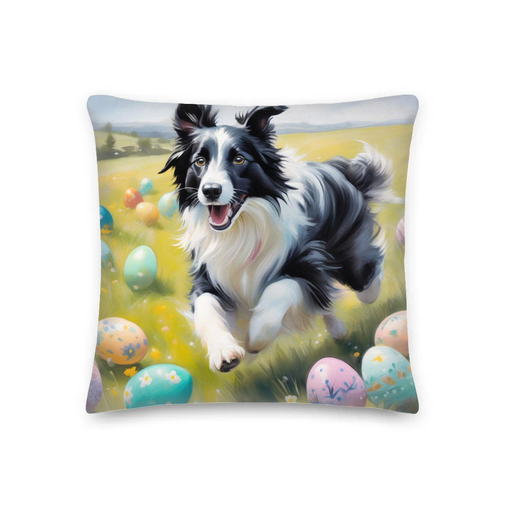 PugMug Custom Border Collie Premium Pillow