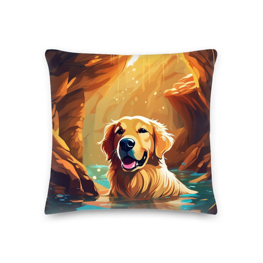 PugMug Custom Pet Premium Pillow
