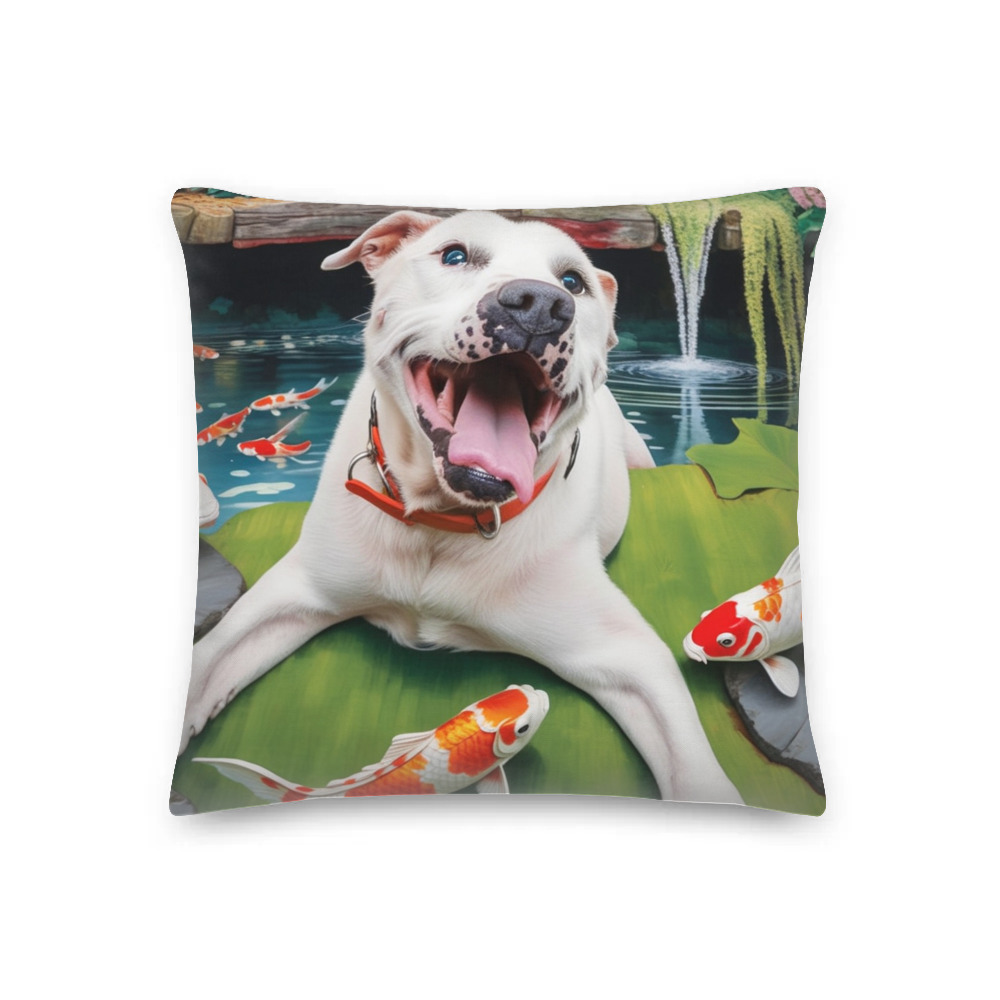 PugMug Custom Melody Premium Pillow